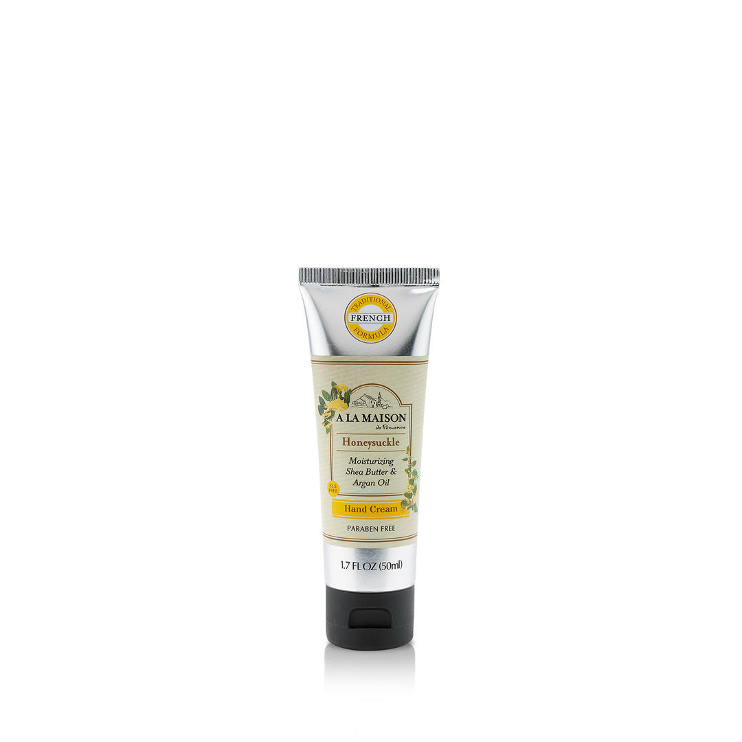 A La Maison Honeysuckle Hand Cream with Moisturizing Shea Butter and Argan Oil 1.7Oz (50ml)